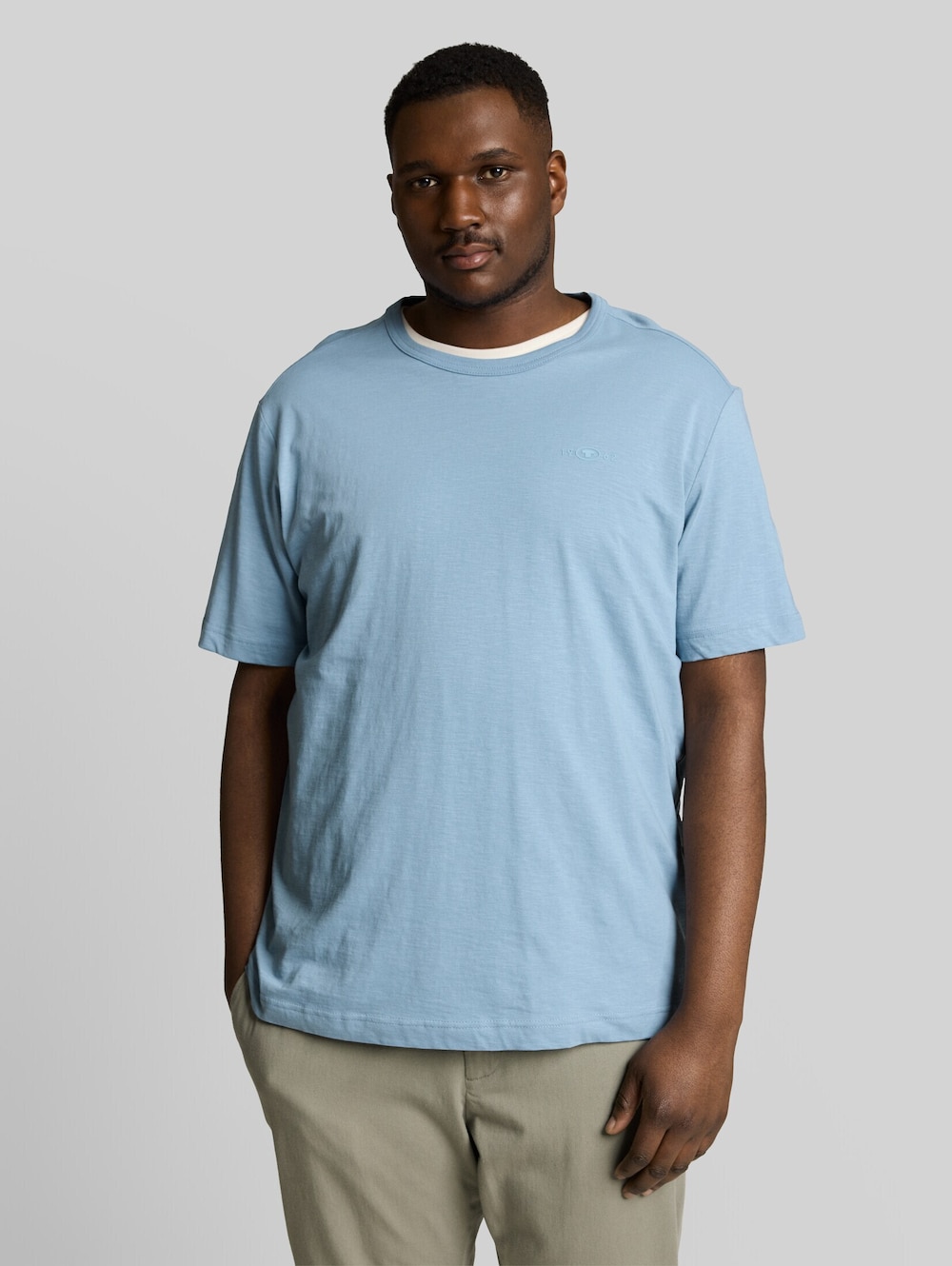 Basic T-Shirt aus Baumwolle