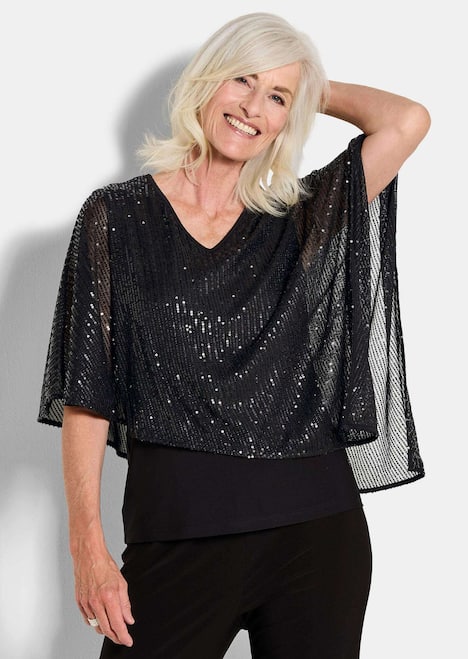Shirt mit Pailletten