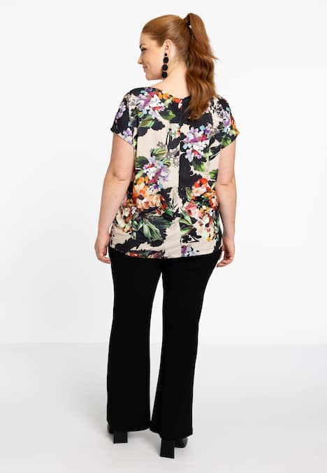 Tuniek met bloemenprint