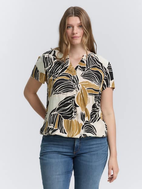 Bluse mit Muster