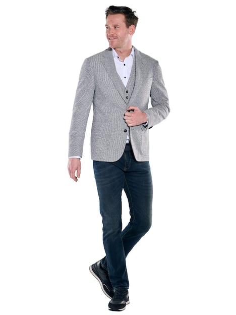 engbers Herren Freizeit-Sakko slim fit , Grau