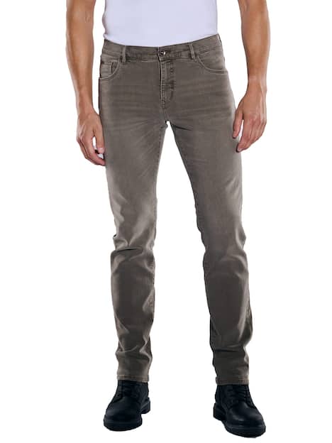 engbers Herren Super-Stretch-Jeans slim fit , Hellbraun