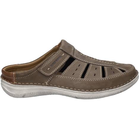 Herren Slipper Anvers 76, grau-kombi