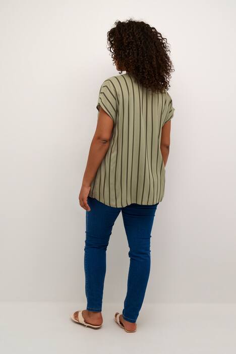 Ärmellose Bluse Regular fit