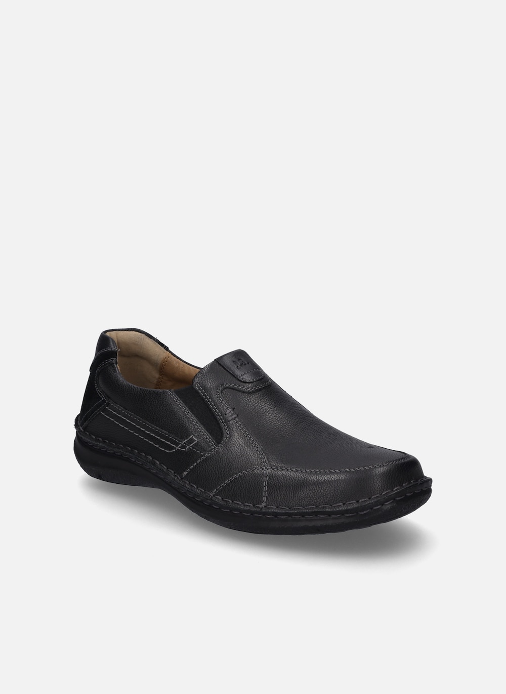Herren Slipper Anvers 63, schwarz