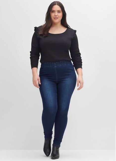Jeans-Leggings normal Uni