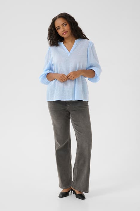 Langarm-Bluse A-shape