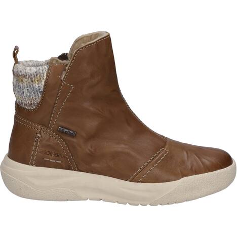 Damen Stiefelette Alina 51, cognac-kombi
