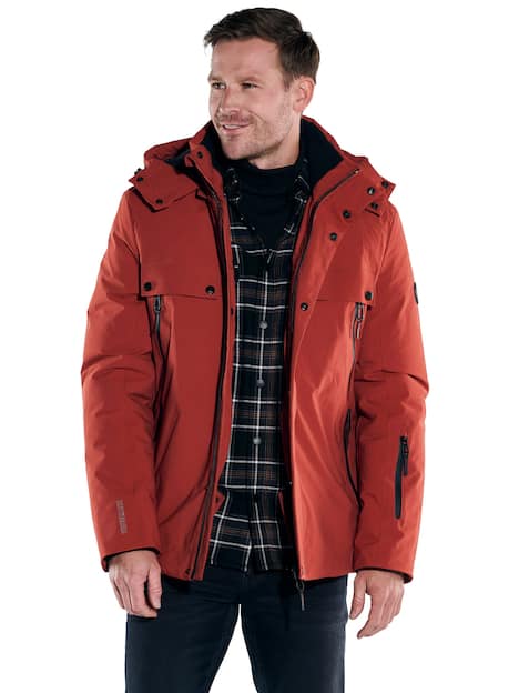 engbers Herren Wasserabweisende Funktionsjacke , Rostorange