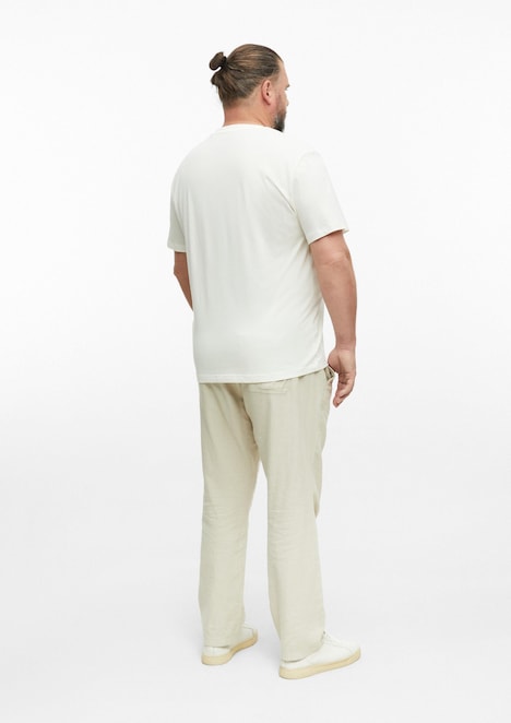 Weiches Baumwoll-T-Shirt mit Frontprint
