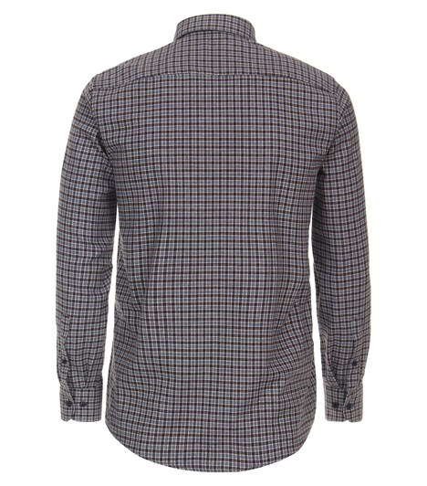 Flanellhemd kariert Casual Fit