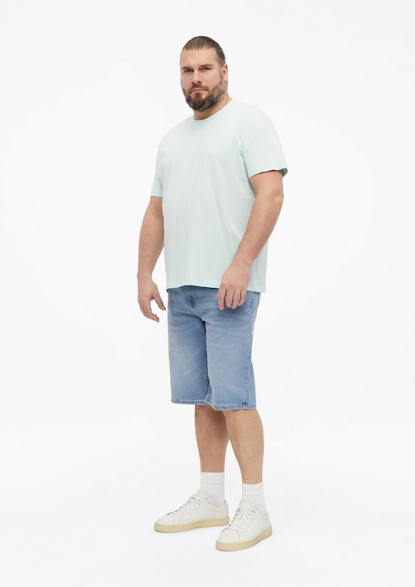 Baumwoll-T-Shirt mit Logo-Print