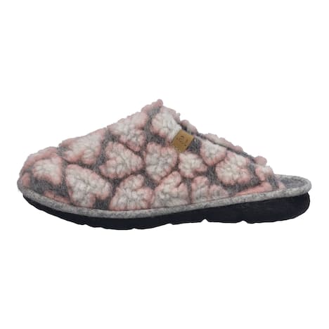 Hausschuh Lille 09, rosa-multi