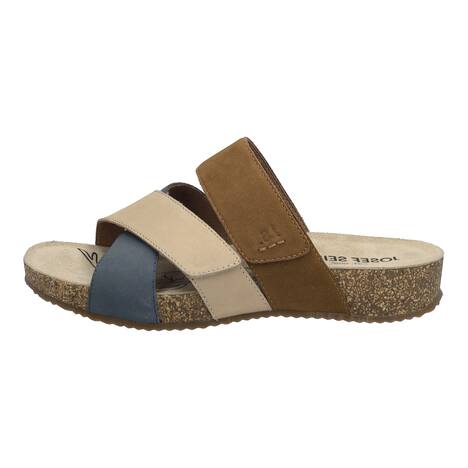 Damen Sandale Tonga 84, azur-multi