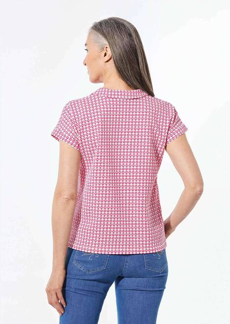 Shirt mit dezentem Jacquard