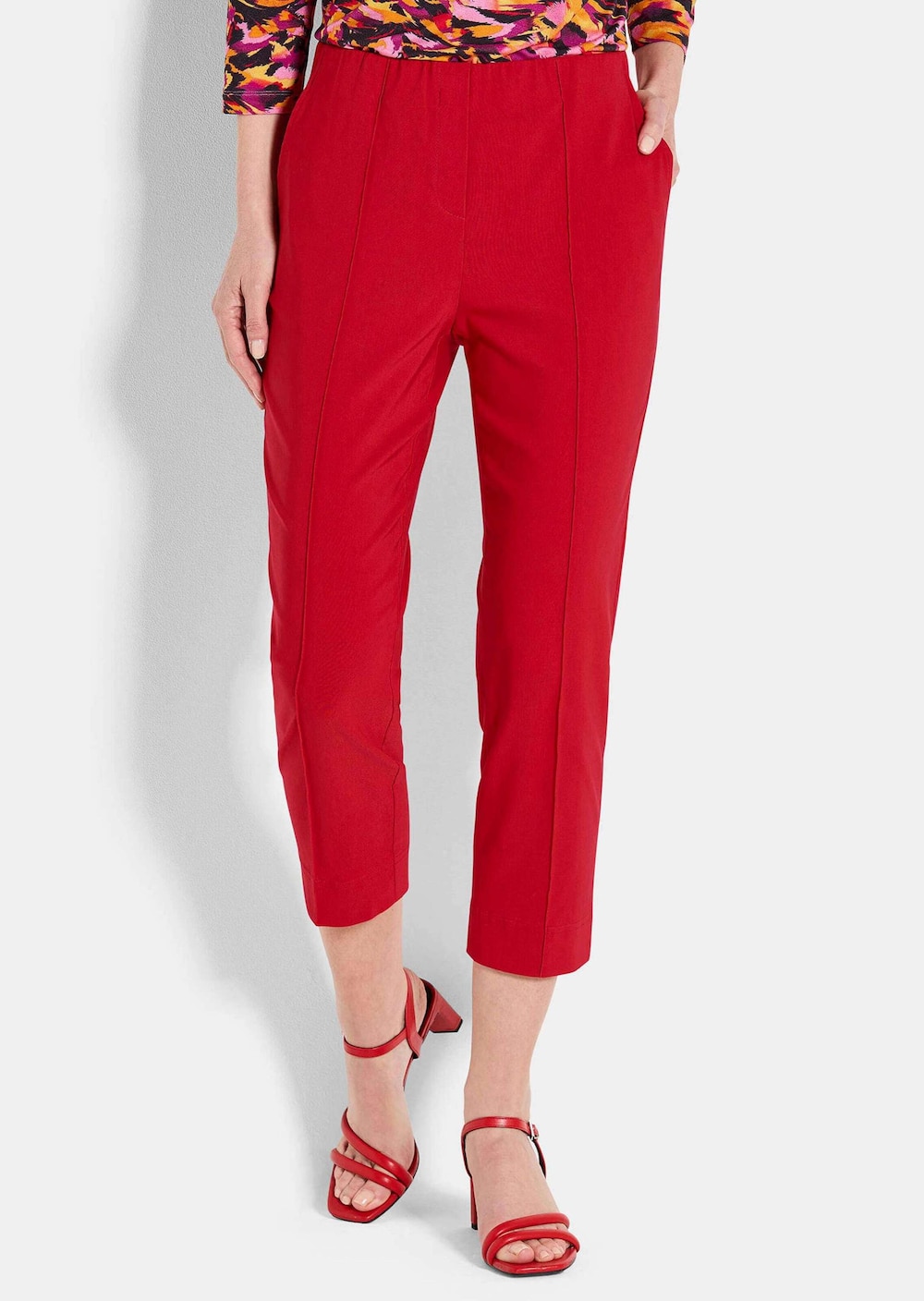 Elegante Schlupfhose mit Biesen