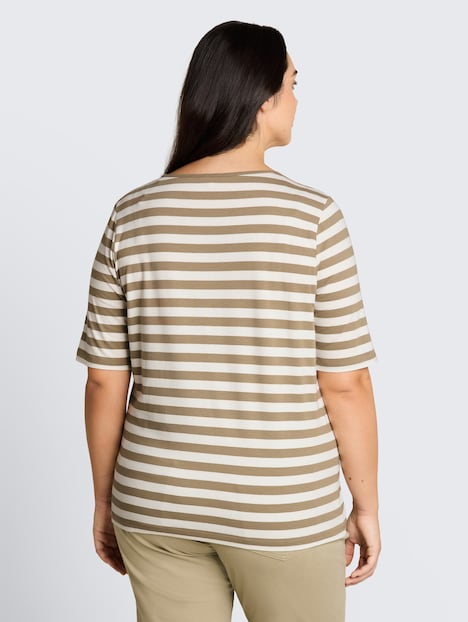 T-Shirt mit Stickerei