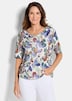 Cityshirt mit floralem Print