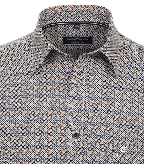 Freizeithemd Print Comfort Fit