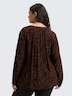 Bluse mit Leo-Print