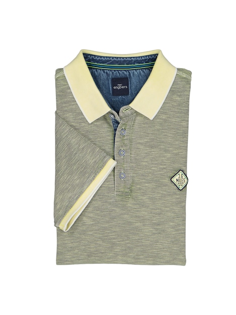 Herren Poloshirt , Gelb