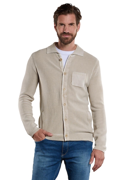 Cardigan strukturiert