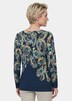 Feinstrickpullover mit Paisley-Druck