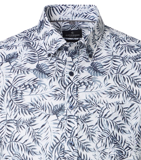 Freizeithemd Kurzarm Print Casual Fit