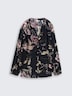 Loose Fit Bluse mit Blumenmuster
