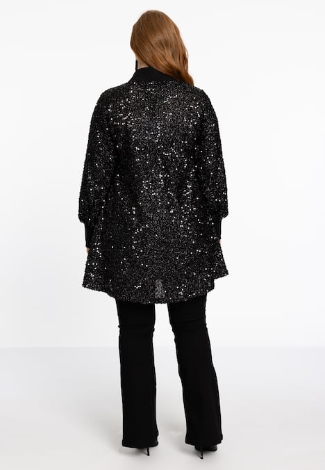 Tunika mit Pailletten