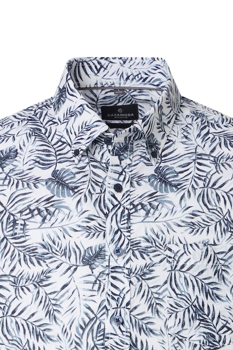 Freizeithemd Kurzarm Print Casual Fit