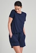 Schiesser Damen Hose kurz - blue - 44