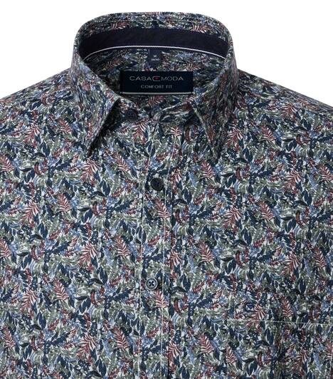Freizeithemd Print Comfort Fit