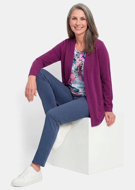 Elegante Strickjacke mit Kaschmir