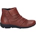 Damen Stiefelette Charlotte 14, rubin