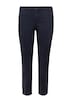 Gewaschene Hose im Slim Fit aus Baumwollsatin