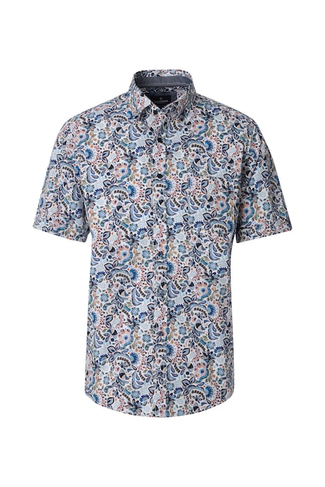 Freizeithemd Kurzarm Print Comfort Fit