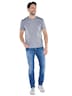 Herren T-Shirt mit spezieller Garnauswahl , Grau