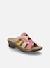 Damen Clog Catalonia 01, pink-multi
