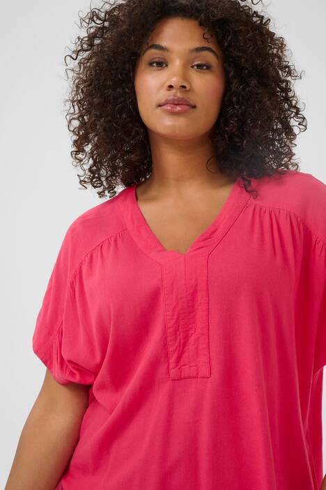 Kurzarm-Bluse Loose fit