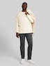 Henley Langarmshirt aus Baumwolle