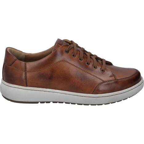Herren Sneaker David 03, cognac-kombi