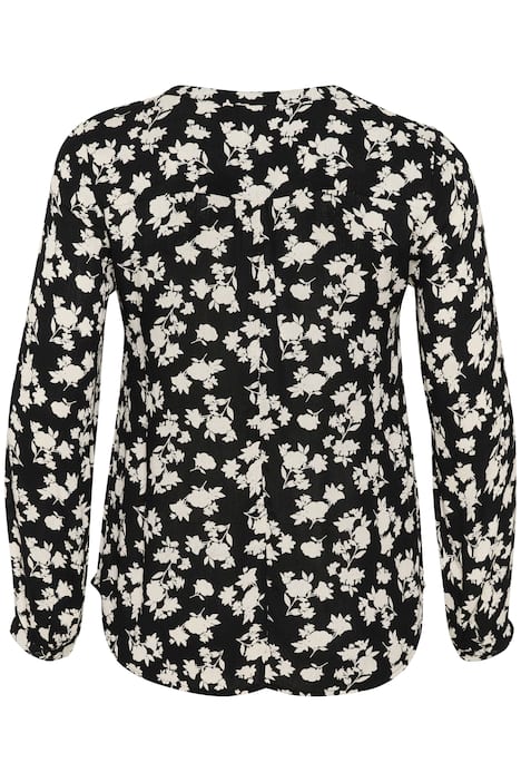 Langarm-Bluse Regular fit