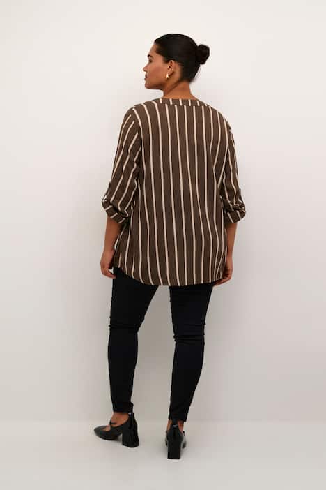 Langarm-Bluse Regular fit