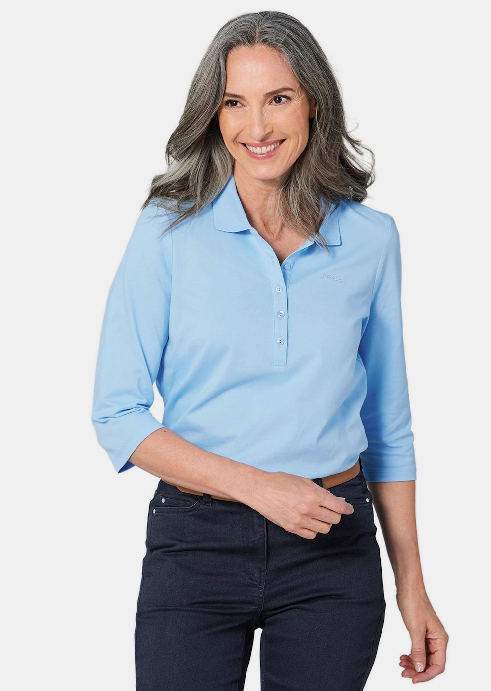 Poloshirt in hochwertiger Pikee-Qualität