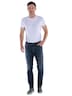 engbers Herren Jeans 5-Pocket Superstretch , Mittelblau