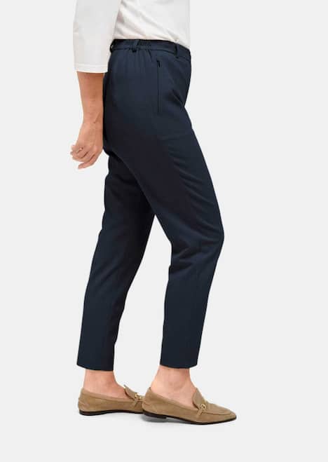 Hose Anna mit Rippenstruktur