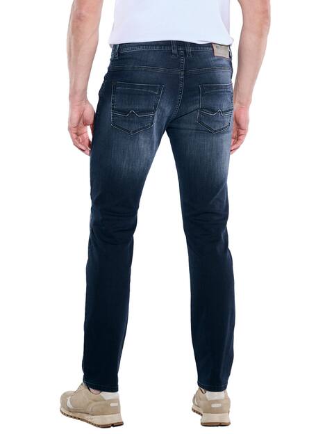 engbers Herren Super-Stretch-Jeans regular , Marineblau