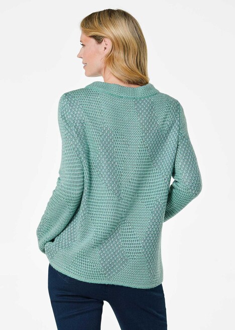 GOLDNER Trui Pullover in gerstekorrellook