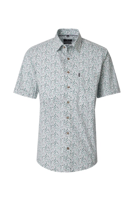 Freizeithemd Kurzarm Print Casual Fit